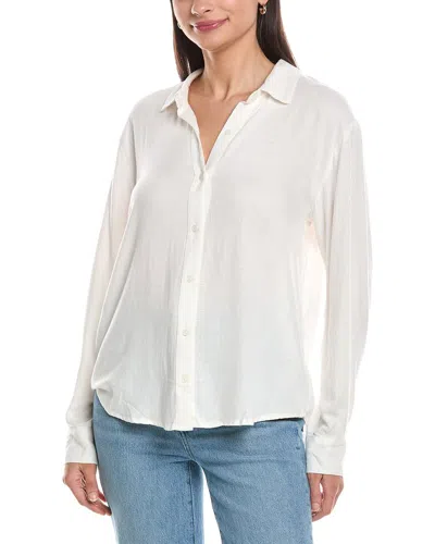 Splendid Woven Fashion Top In White