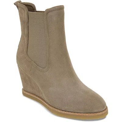Splendid Wynn Womens Wedge Pointed Toe Wedge Boots In Multi