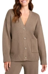 Splendid X Cella Jane Button Front Cardi Toast In Toast