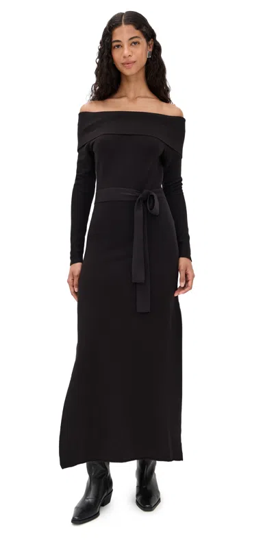 Splendid X Cella Jane Sweater Dress Black
