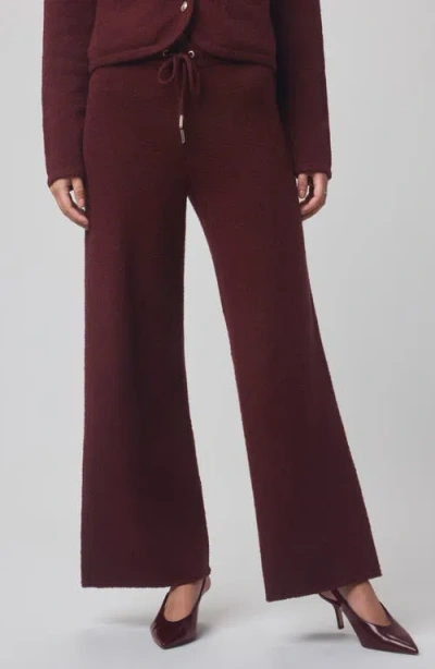 Splendid X @cellajaneblog Bouclé Sweat Pants In Brown