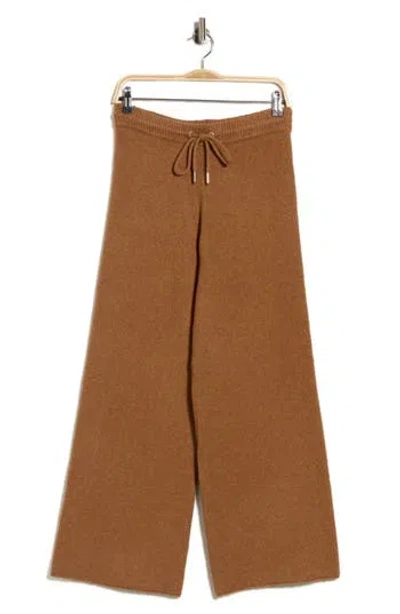 Splendid X @cellajaneblog Bouclé Sweat Pants In Brown