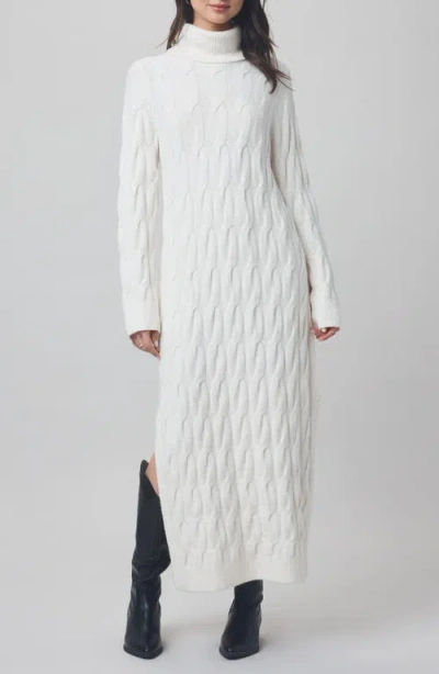 SPLENDID SPLENDID X @CELLAJANEBLOG CABLE KNIT SWEATER DRESS