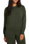 Splendid X Cella Jane Front Seam Sweater In Black