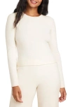 Splendid X Cellajaneblog Layering Sweater In Snow
