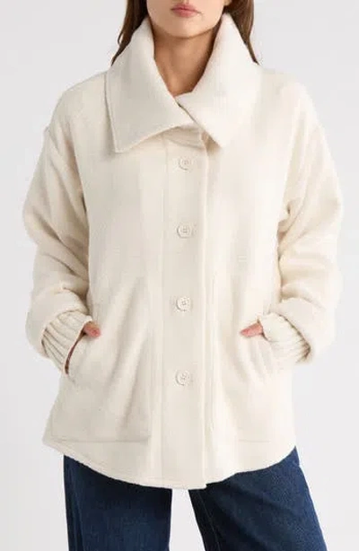 Splendid X @cellajaneblog Plaid Jacket In White