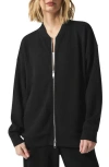 Splendid X @cellajaneblog Rib Scuba Zip-up Jacket