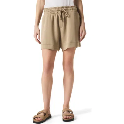 Splendid X @cellajaneblog Rib Scuba Shorts In Wood