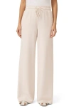 Splendid X Cellajaneblog Rib Scuba Wide Leg Pants In Pearl