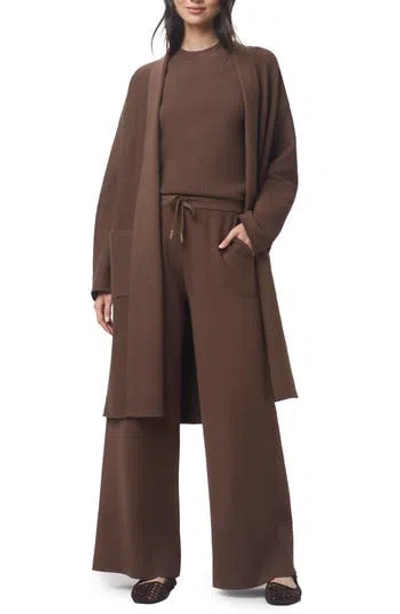 Splendid X @cellajaneblog Sleek Coatigan In Brown