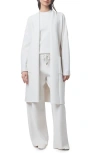 Splendid X @cellajaneblog Sleek Coatigan In Metallic