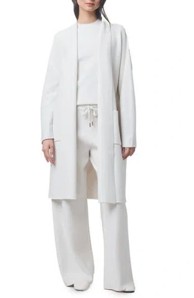 Splendid X @cellajaneblog Sleek Coatigan In White