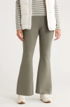 Splendid X @cellajaneblog Sweater Knit Flare Pants In Green