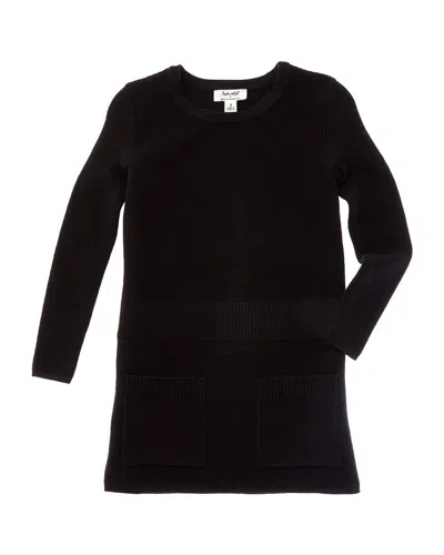 Splendid Kids' Cj Sweaterdress In Black