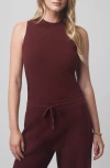 Splendid X @cellajaneblogsleeveless Sleeveless Tank Top In Burgundy