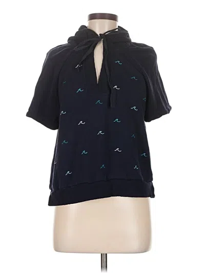 Pre-owned Splendid X Gray Malin Cardigan Sweater In Blue