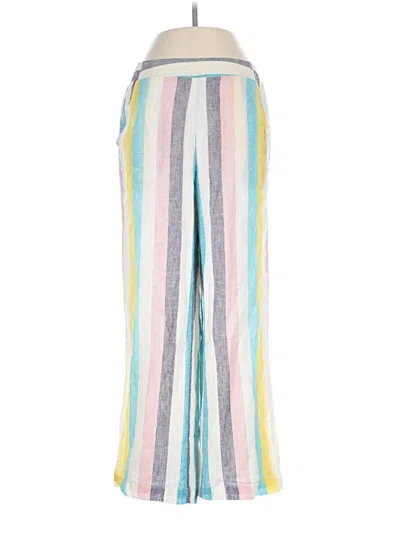 Splendid X Gray Malin Linen Pants In Blue