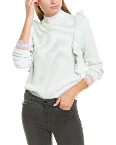 Splendid X Margherita Turtleneck Pullover In White
