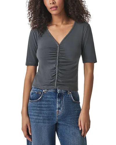 SPLENDID YASMINA RUCHED TEE