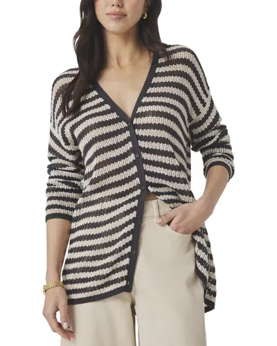 Splendid Yasmine Linen-blend Sweater In Blue