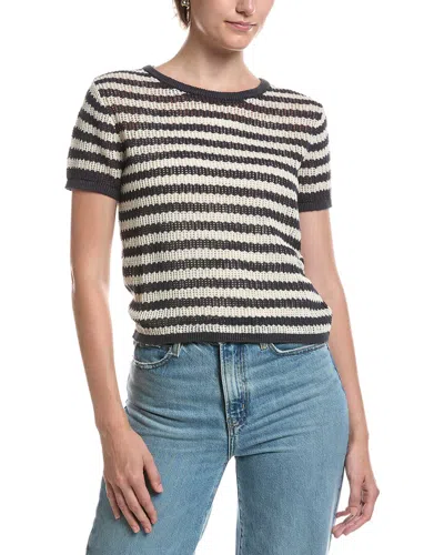 Splendid Yasmine Linen-blend Top In White