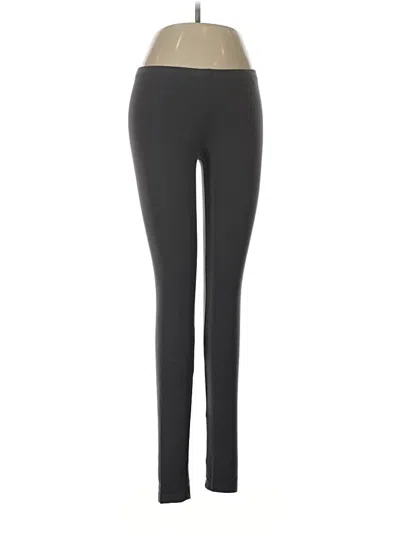 Pre-owned Splendid Yoga Pants In Black