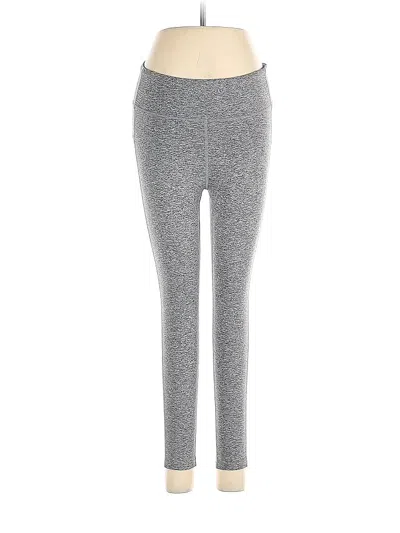 Pre-owned Splendid Yoga Pants In Gray