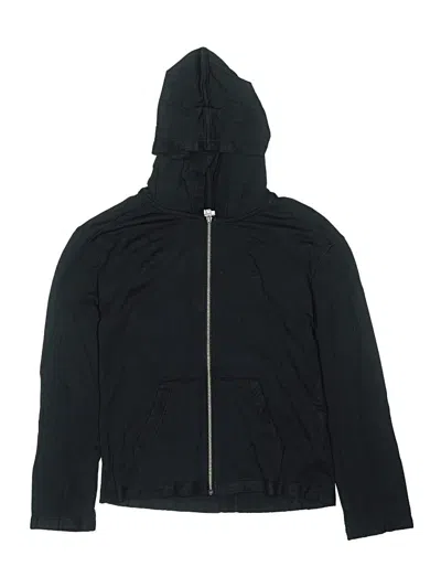 Pre-owned Splendid Kids' Zip Up Hoodie In Black