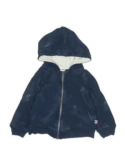 Pre-owned Splendid Kids' Zip Up Hoodie In Blue