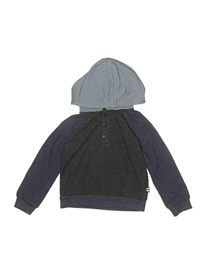 Pre-owned Splendid Kids' Zip Up Hoodie In Gray