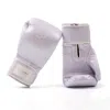Splendore Women's Neutrals Taro Synthetic Shiny Boxing Gloves