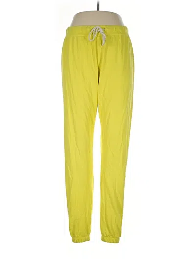 Pre-owned Splits 59 Casual Pants In Yellow