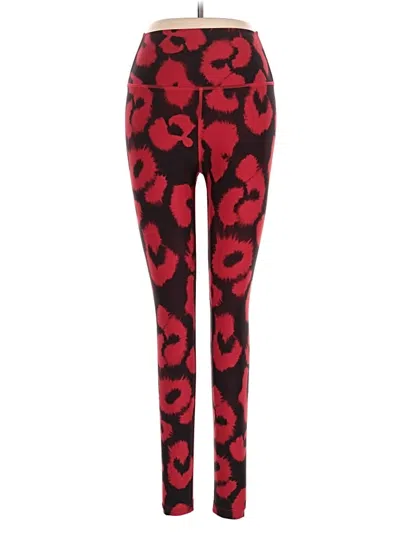 Pre-owned Splits 59 Leggings In Red