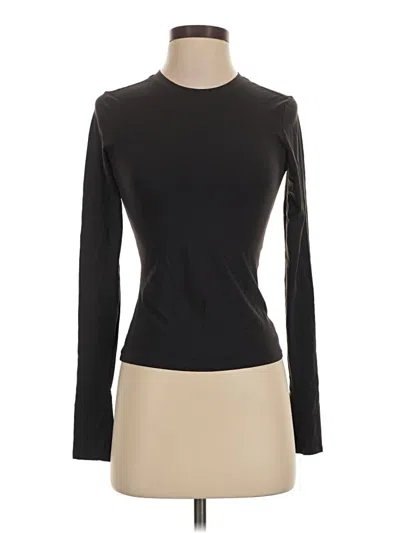 Pre-owned Splits 59 Long Sleeve Top Black Turtleneck Tops
