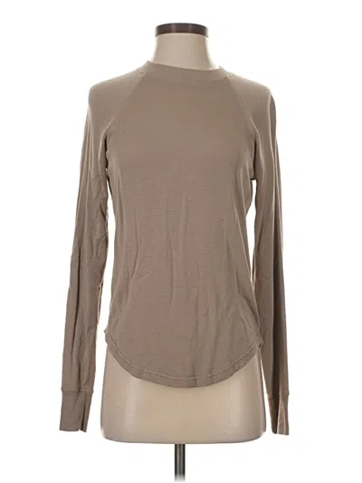 Pre-owned Splits 59 Long Sleeve Turtleneck In Brown