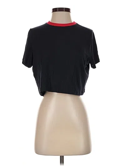 Pre-owned Splits 59 Short Sleeve Turtleneck In Black