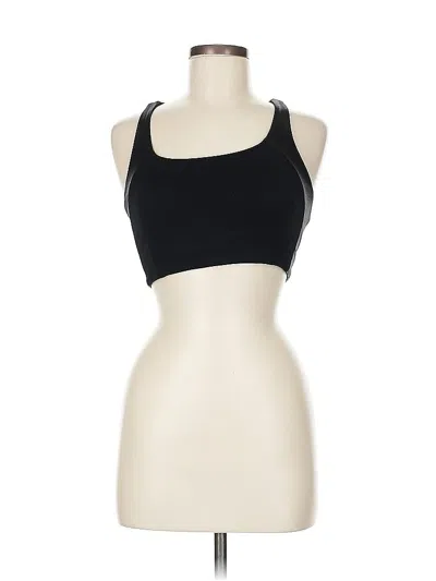 Pre-owned Splits 59 Tank Top Black Halter Neckline Tops