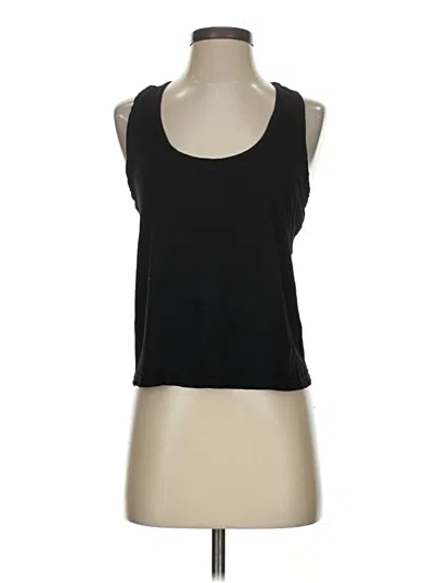 Pre-owned Splits 59 Tank Top Black Halter Neckline Tops