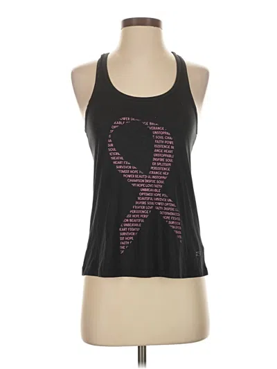 Pre-owned Splits 59 Tank Top Black Halter Neckline Tops