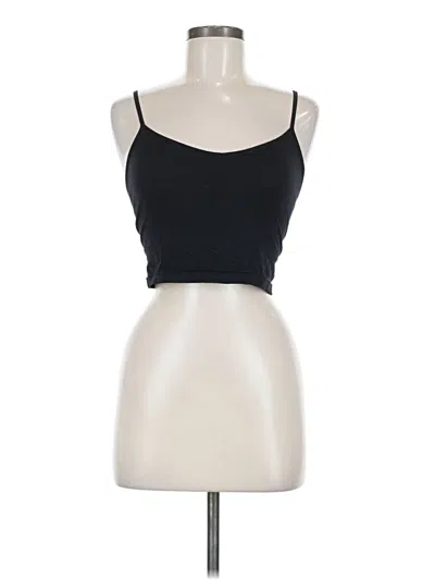 Pre-owned Splits 59 Tank Top Black Strapless Neckline Tops
