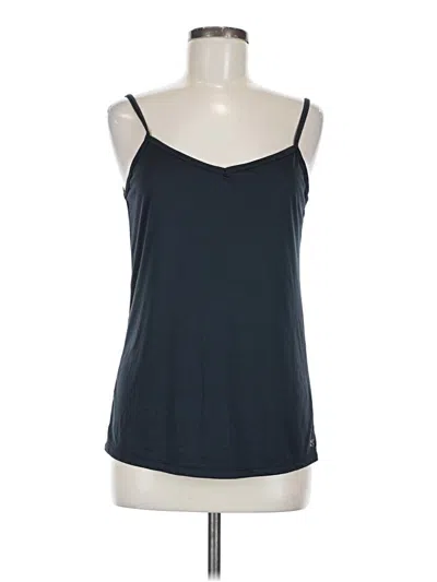 Pre-owned Splits 59 Tank Top Blue Halter Neckline Tops