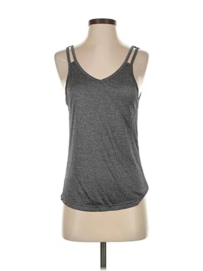 Pre-owned Splits 59 Tank Top Gray Halter Neckline Tops