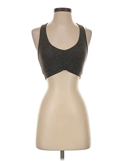 Pre-owned Splits 59 Tank Top Gray Halter Neckline Tops