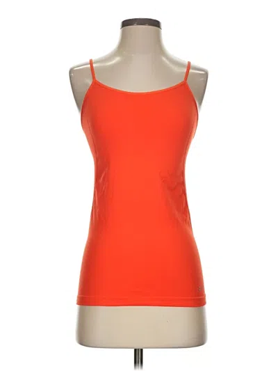 Pre-owned Splits 59 Tank Top Orange Strapless Neckline Tops