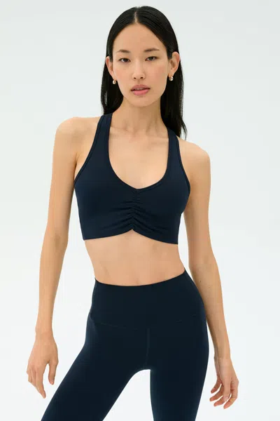 Splits59 Airweight Bra With Ruching In Blue