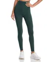 Splits59 Ella High Waist Airweight 7/8 Leggings In Peacock/indigo In Military