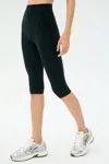 Splits59 Airweight High Waist 16" Legging In Green