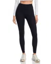 Splits59 High Waist Cropped Leggings Black