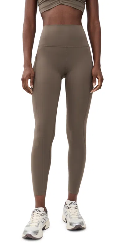 Splits59 Airweight High Waist 7/8 Pocket Leggings Lentil In Neutral