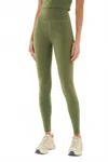 Splits59 Airweight High Waist Legging In Olive In Green